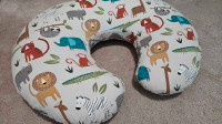 Nursing pillow with removable cover