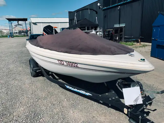 Bateau 1997 Glastron GS160 BowRider avec moteur Mercury 115 in Powerboats & Motorboats in Québec City - Image 2
