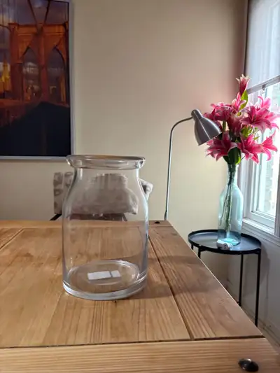 Sturdy Glass Vase, View more