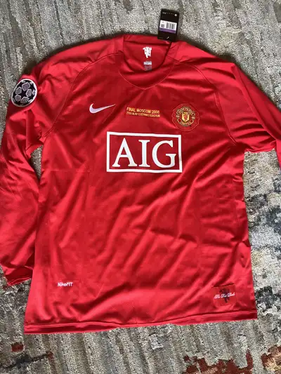 NEW Cristiano Ronaldo Red 07/08 Manchester United jersey, View more