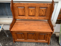 Deacon’s Bench with Storage