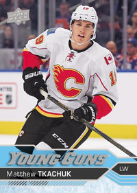 MATTHEW TKACHUK … 2016-17 YOUNG GUNS ROOKIE … RAW +PSA 9,10=$300