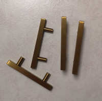 Golden Cabinet Pulls/handles Kitchen Hardware Drawer Pulls Knobs