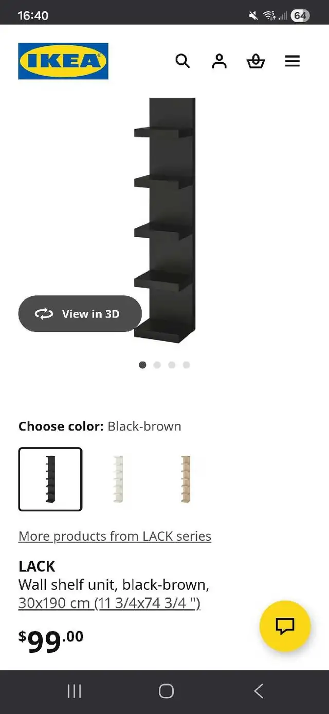 Ikea Lack Shelves in Bookcases & Shelving Units in Oshawa / Durham Region - Image 7