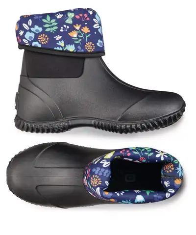 Outbound Women's Waterproof Fold Over Ankle Rain Boots 6, View more
