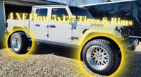 4 XF Flow 5X127 Tires & Rims