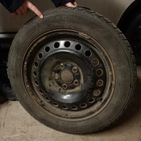 205 55 16R winter tires + rims