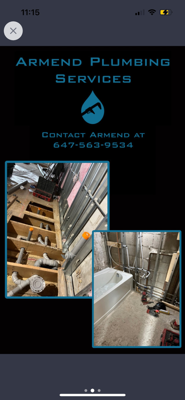 Licensed plumber contac 647-563-9534 for all your plumbing needs in Plumbing in Mississauga / Peel Region