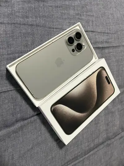 Apple iPhone 15 Pro 128G Unlocked 98% Battery Health, View more