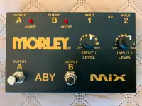 Morley ABY Mix Gold Series switcher/mixer