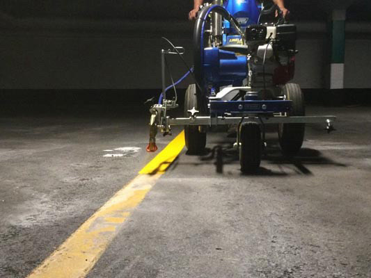 Parking Line Painting / Striping in Snow Removal & Property Maintenance in Saskatoon - Image 2