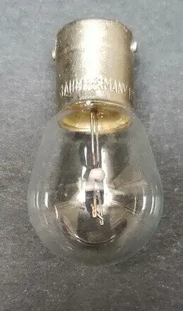 New JAHN Germany 12v P21w 37R E1 00245 J5W clear light bulb * use in scooter headlights, motorcycles...