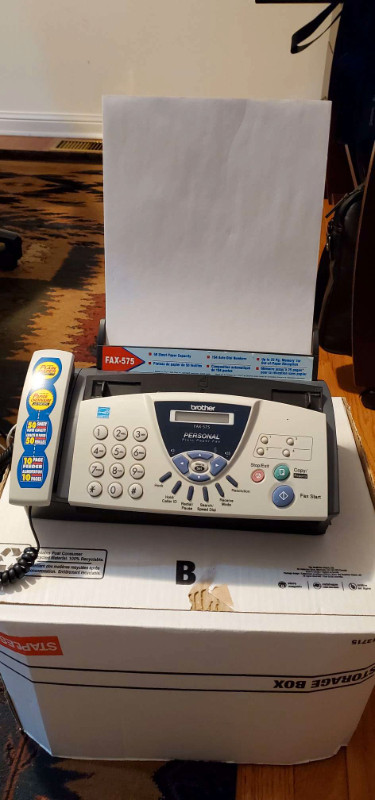 Brother FAX-575 Personal FaxPhone and Copier in General Electronics in Oakville / Halton Region - Image 2