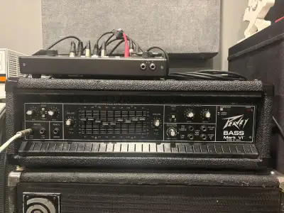 Refurbished Peavey Mark VI bass amp, View more