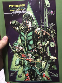 Mike Grell Signed Comic Con program 