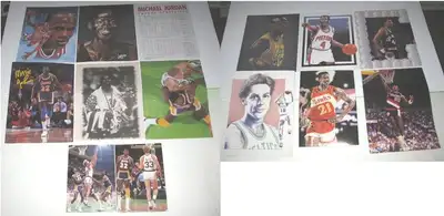 Basketball Découpures Michael Jordan, etc. Image Clippings, View more