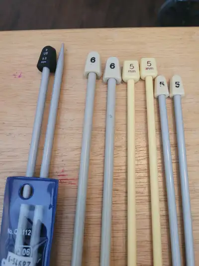Knitting needles, View more