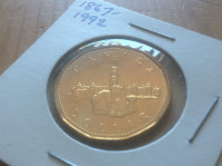 1867-1992 CANADA "125" COMMEMORATIVE LOONIE (4 for $15)