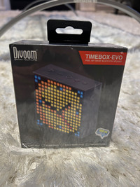 NEW- Divoom TimeBox Evo speaker 