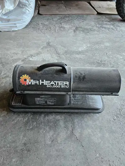 I am selling a Mr. Heater 50,000 BTU kerosene heater. Brand new, never used. Asking $300 obo