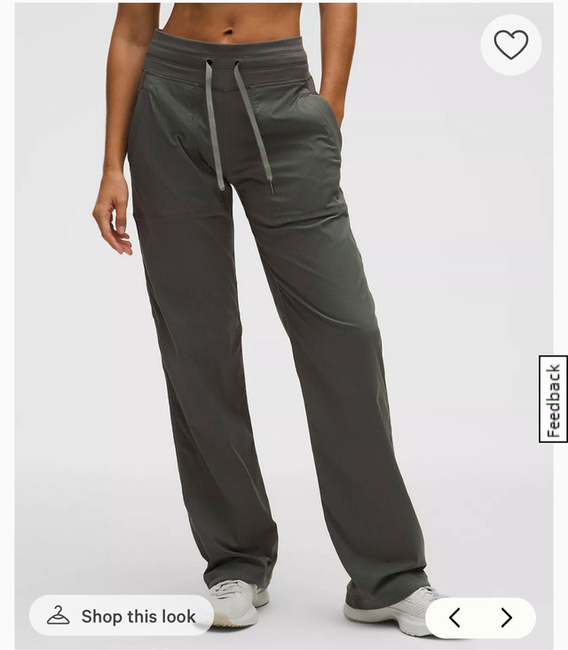 Lululemon dance studio pants (unlined), size 4 grey in Women's - Bottoms in Edmonton