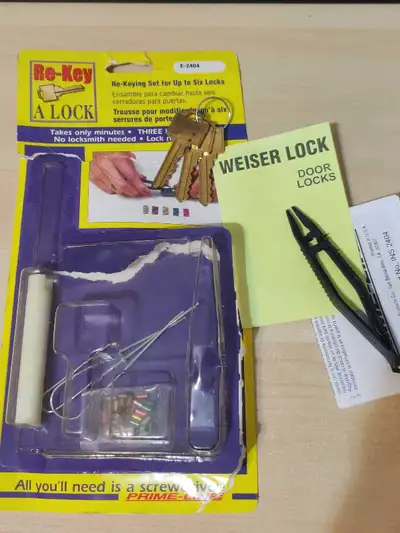 I bought this kit brand new, never used it, unfortunately couldn't return it. NEVER USED. * Pre-cut...