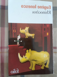 Rhinocéros de Eugène Ionesco: livre de poche