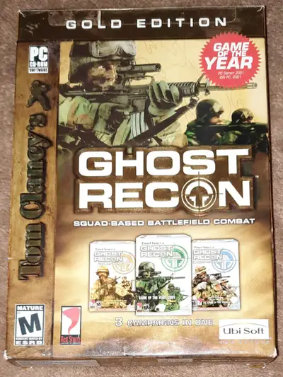 Ghost Recon Gold Edition Ghost Recon Ghost Recon: Desert Siege Ghost Recon: Island Thunder