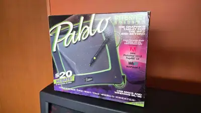 New old stock 90s drawing tablet, opened only for testing. Works with Windows 95/98, though might wo...