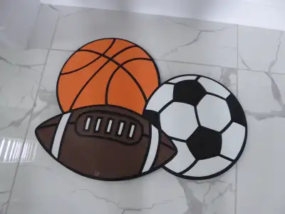 Quartet Sports Balls Foam Wall Decor, View more