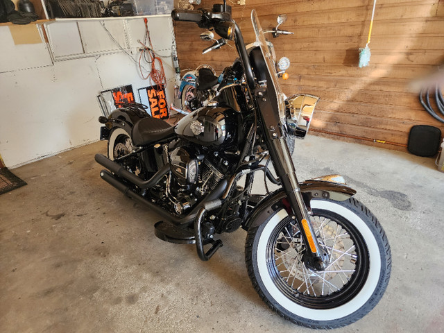 Harley Davidson Chopper Style Softail Slim  1040 Klm. in Street, Cruisers & Choppers in Kamloops