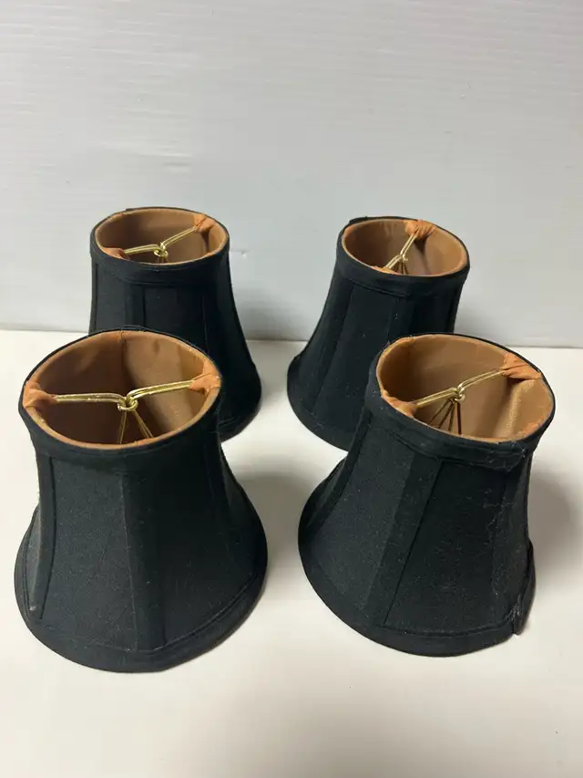 4 Clip-on Lamp Shades in Indoor Lighting & Fans in Sudbury - Image 2