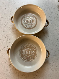 Set of 2 Brie Dishes
