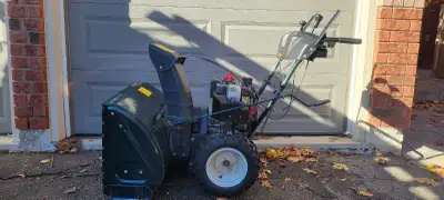 Snowblower with upgrades and cab, View more