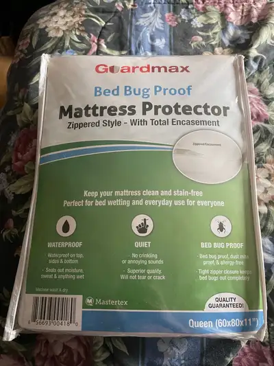 Queen Mattress bug protector  + box cover zipper, View more