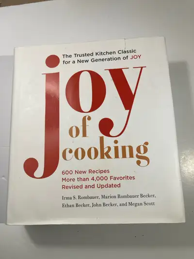 Joy of Cooking Cookbook, View more