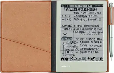 NEW Sharp Electronic Notebook WG-S30-T, View more