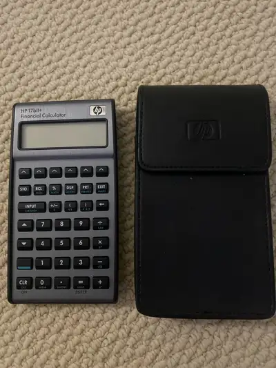 HP 17bII+ Financial Calculator, View more