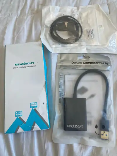Computer cables and adapters, View more