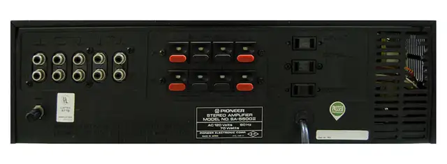 Pioneer SA-5500 II Vintage Stereo Integrated Amplifier for sale in Stereo Systems & Home Theatre in Markham / York Region - Image 4