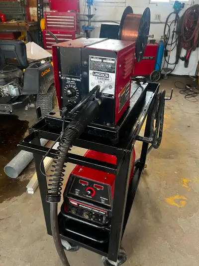 For Sale: Lincoln Invertec V350‑Pro + LN‑7 Wire Feeder, View more