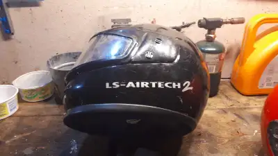 Two Helmets for sale Asking $45.00 each or both for $85.00, size either small or medium, Make LS-Air...