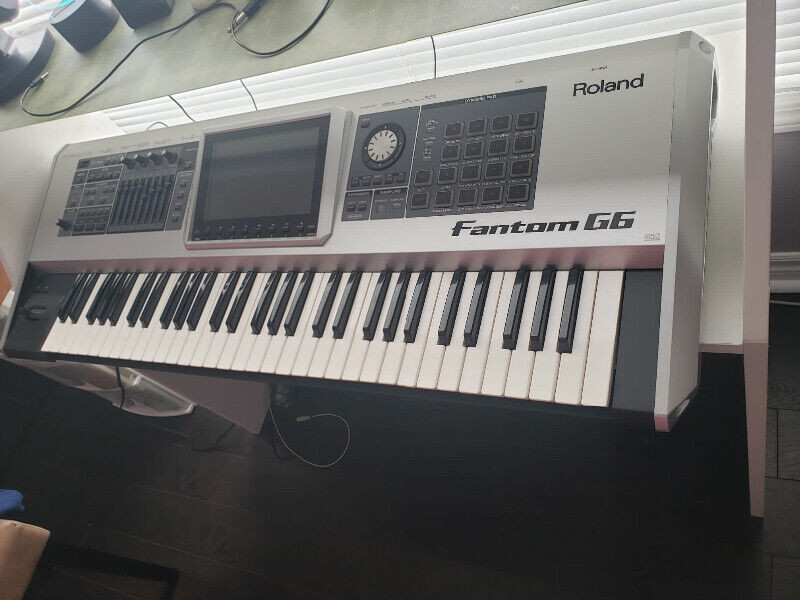 Rolland Fantom G6 workstation 61 key keyboard for sale  