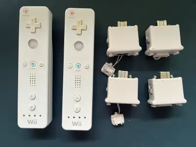 Nintendo Wii Remotes & MotionPlus Adapters, View more
