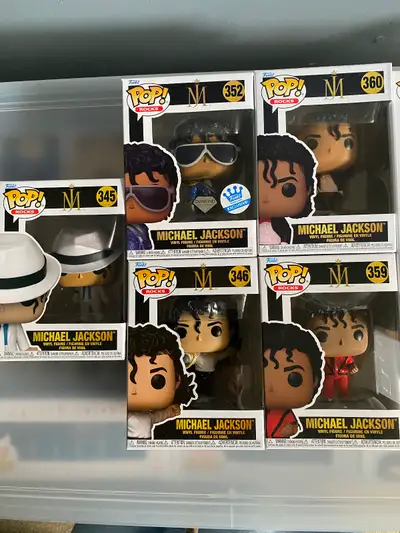 Michael Jackson Funko pops, View more