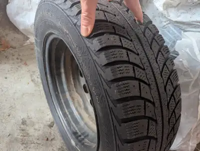 Winter tires on rims 195/65 R15
