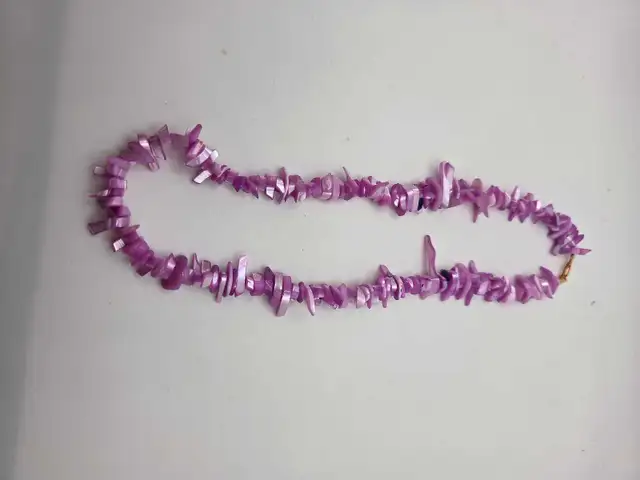 Purple Shell Necklace63008306595073124