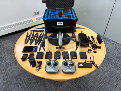 DJI Inspire 2 Full Cinema Kit – X5S, 6 Batteries, Ready to Fly, View more