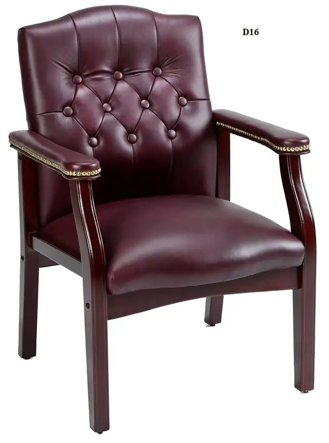 Traditional Wooden Guest Chair for sale