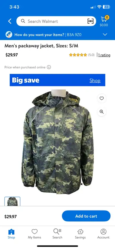 Packaway Jacket, View more